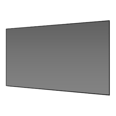 Elite Screens | Fixed Frame Projection Screen | AR110H-CLR3 | Diagonal 110 " | 16:9 | Black