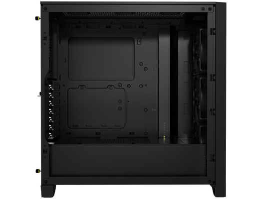 Corsair | Tempered Glass PC Case | iCUE 4000D RGB AIRFLOW | Side window | Black | Mid-Tower | Power supply included No
