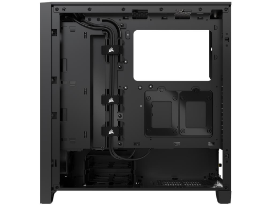 Corsair | Tempered Glass PC Case | iCUE 4000D RGB AIRFLOW | Side window | Black | Mid-Tower | Power supply included No