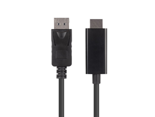 Lanberg | DisplayPort to HDMI Cable | CA-DPHD-11CC-0050-BK | DisplayPort Male | HDMI Male | DP to HDMI | 3 m