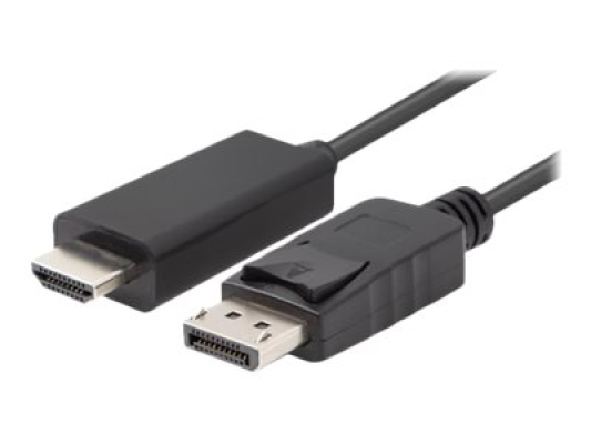 Lanberg | DisplayPort to HDMI Cable | CA-DPHD-11CC-0050-BK | DisplayPort Male | HDMI Male | DP to HDMI | 3 m