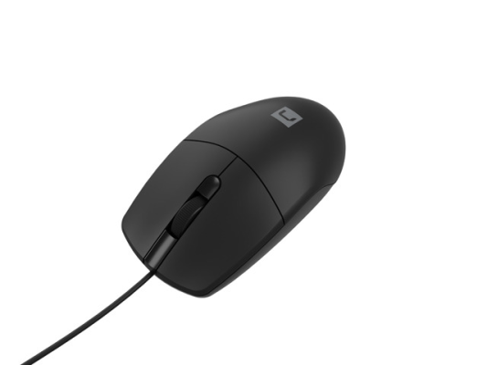 Natec | Mouse | Ruff Plus | Wired | Black