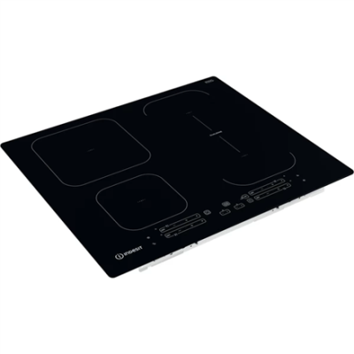 INDESIT | Hob | IB 65B60 NE | Induction | Number of burners / cooking zones 4 | Touch | Timer | Black