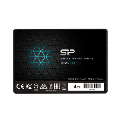 Silicon Power | Ace | A55 | 4000 GB | SSD form factor 2.5" | Solid-state drive interface SATA III | Read speed 500 MB / s | Write speed 450 MB / s