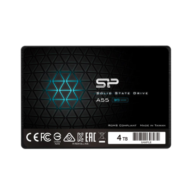 Silicon Power | Ace | A55 | 4000 GB | SSD form factor 2.5" | Solid-state drive interface SATA III | Read speed 500 MB / s | Write speed 450 MB / s