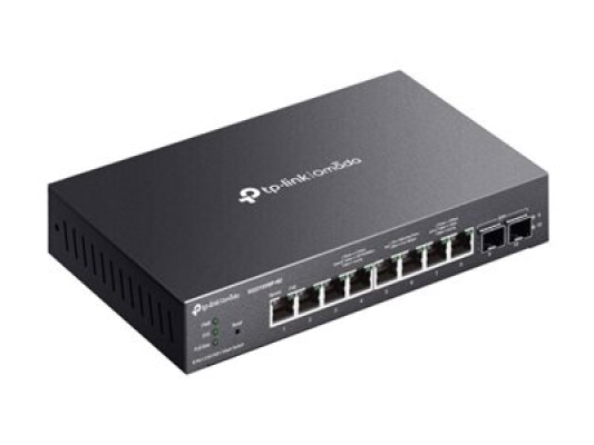 TP-LINK | Omada 8-Port 2.5GBASE-T and 2-Port 10GE SFP+ Smart Switch with 8-Port PoE+ | SG2210XMP-M2 | Managed L2 | Desktop / Rackmountable | 60 month(s)
