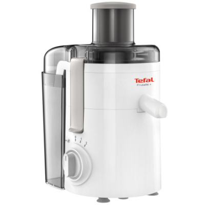 TEFAL | Fruitelia Plus Juicer | ZE370138 | White / Grey | 350 W | Number of speeds 2 + Pulse