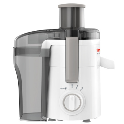 TEFAL | Fruitelia Plus Juicer | ZE370138 | White / Grey | 350 W | Number of speeds 2 + Pulse