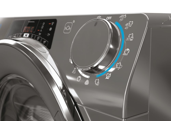 Candy | Dryer Machine | RO4 H7A2TCERX-S | Energy efficiency class E | Front loading | 7 kg | TFT | Depth 46.5 cm | Wi-Fi | Grey