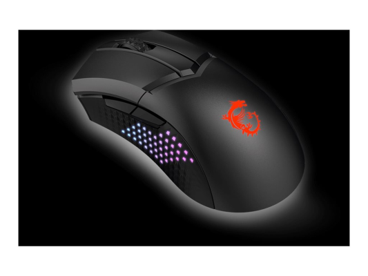 MSI | Lightweight Wireless Gaming Mouse | GM51 | Gaming Mouse | Wireless | 2.4GHz | Black