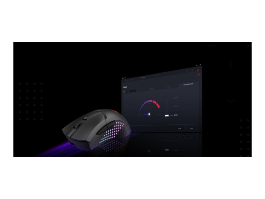 MSI | Lightweight Wireless Gaming Mouse | GM51 | Gaming Mouse | Wireless | 2.4GHz | Black