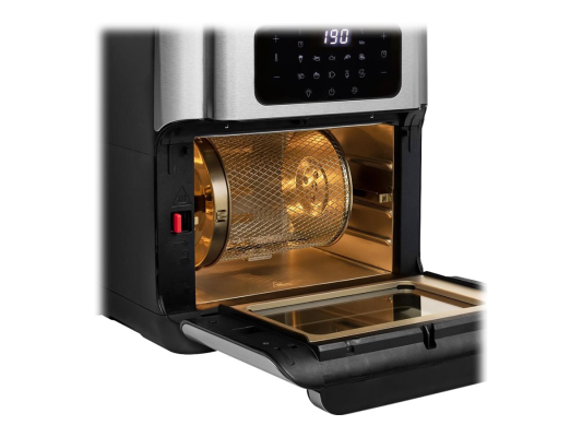 Princess | Aerofryer Oven | 182065 | Power 1500 W | Capacity 10 L | Black / Stainless Steel