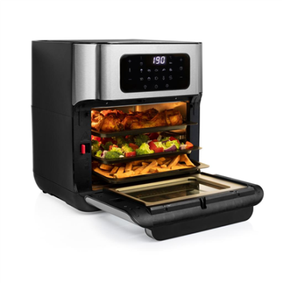 Princess | Aerofryer Oven | 182065 | Power 1500 W | Capacity 10 L | Black / Stainless Steel