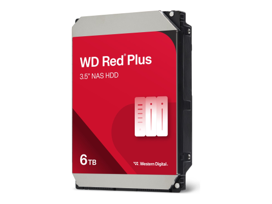 Western Digital | NAS Hard Drive | WD60EFPX | 5400 RPM | 6000 GB | 256 MB