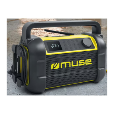 Muse | M-928 BTY | Jobsite Radio speaker | Waterproof | Bluetooth | Black / Yellow | Portable | Wireless connection