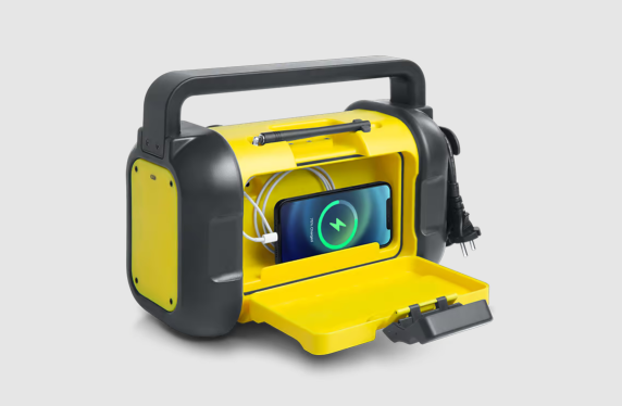 Muse | M-928 BTY | Jobsite Radio speaker | Waterproof | Bluetooth | Black / Yellow | Portable | Wireless connection