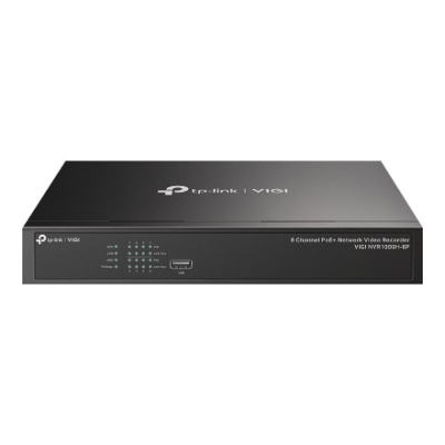 TP-LINK | VIGI 8 Channel PoE+ Network Video Recorder | VIGI NVR1008H-8P | 1 | 8-Channel