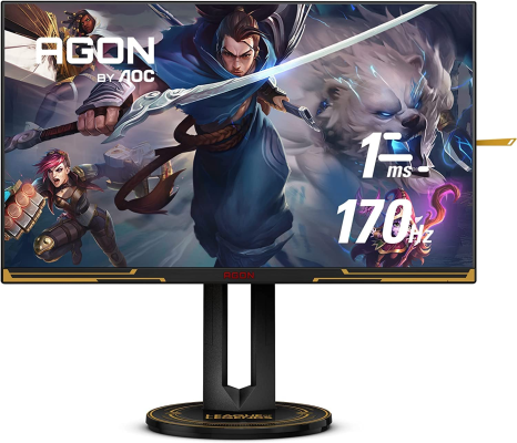 AOC | Monitor | AG275QXL | 27 " | IPS | QHD | 16:9 | 170 Hz | 1 ms | 2560 x 1440 | HDMI ports quantity 2