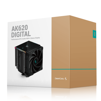 Deepcool | AK620 | Intel, AMD | Digital CPU Air Cooler