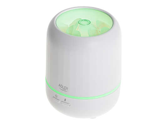 Adler | Ultrasonic aroma diffuser 3in1 | AD 7968 | Ultrasonic | Suitable for rooms up to 25 m² | White