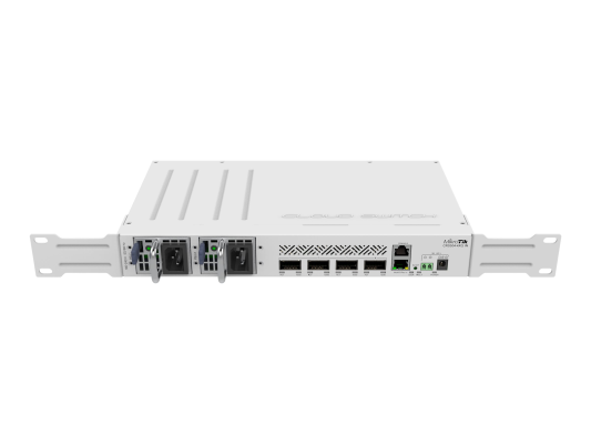 Cloud Router Switch | CRS504-4XQ-IN | No Wi-Fi | 10 / 100 Mbit / s | Ethernet LAN (RJ-45) ports 1 | Mesh Support No | MU-MiMO No | No mobile broadband