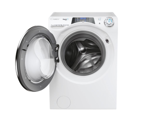 Candy | Washing Machine with Dryer | RPW4966BWMBC / 1-S | Energy efficiency class A / D | Front loading | Washing capacity 9 kg | 1400 RPM | Depth 58 cm | Width 60 cm | Display | LED | Drying system | Drying capacity 6 kg | Steam