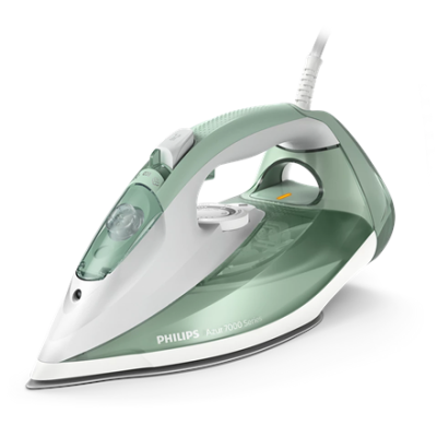 Philips DST7012 / 70 HV | Steam Iron | 2600 W | Water tank capacity 300 ml | Continuous steam 45 g / min | Steam boost performance 220 g / min | Desert Green / Gray
