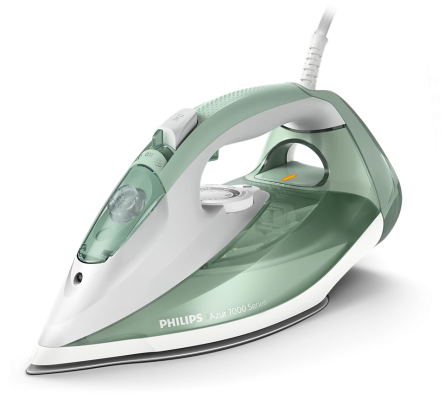 Philips DST7012 / 70 HV | Steam Iron | 2600 W | Water tank capacity 300 ml | Continuous steam 45 g / min | Steam boost performance 220 g / min | Desert Green / Gray