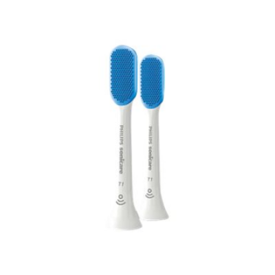 Philips | Tongue Brush Heads | HX8072 / 01 Sonicare TongueCare+ | Heads | For adults | Number of brush heads included 2 | White