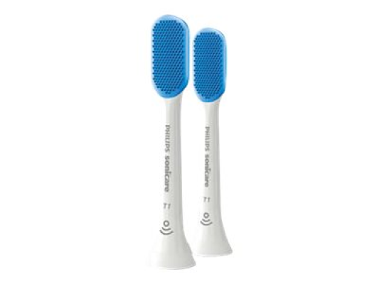Philips | Tongue Brush Heads | HX8072 / 01 Sonicare TongueCare+ | Heads | For adults | Number of brush heads included 2 | White