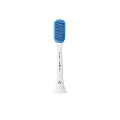 Philips | Tongue Brush Heads | HX8072 / 01 Sonicare TongueCare+ | Heads | For adults | Number of brush heads included 2 | White