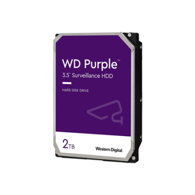 Western Digital | Hard Drive | Purple WD23PURZ | N / A RPM | 2000 GB