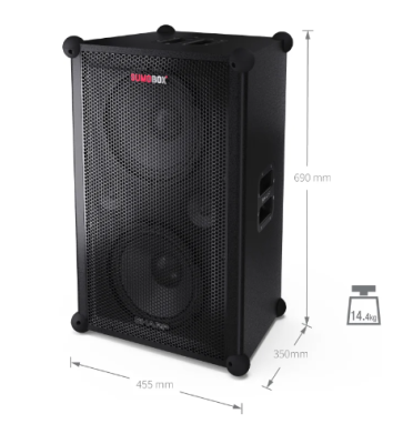 Sharp SumoBox CP-LS200 High Performance Portable Speaker | Sharp | Portable Speaker | SUMOBOX Pro CP-LS200 High Performance | 200 W | Waterproof | Bluetooth | Black | Portable | Wireless connection