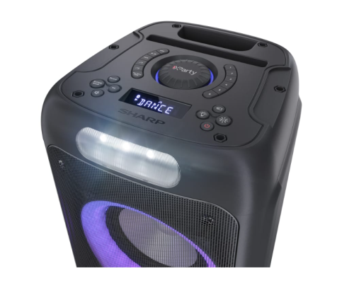 Sharp PS-949 Party Speaker with Built-in Battery | Sharp | Party Speaker | PS-949 XParty Street Beat | 132 W | Waterproof | Bluetooth | Black | Portable | Wireless connection