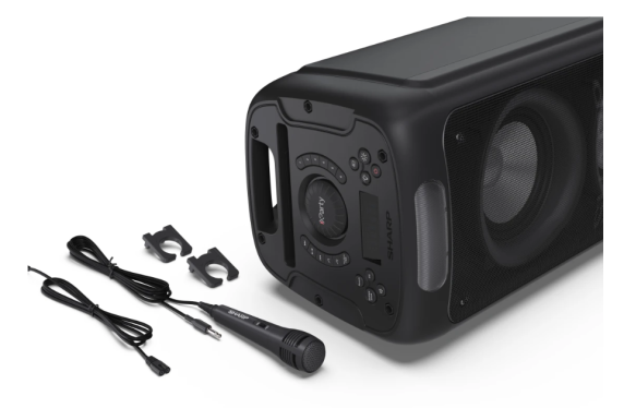 Sharp PS-949 Party Speaker with Built-in Battery | Sharp | Party Speaker | PS-949 XParty Street Beat | 132 W | Waterproof | Bluetooth | Black | Portable | Wireless connection