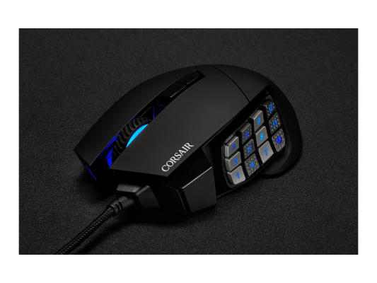 Corsair | Gaming Mouse | SCIMITAR ELITE RGB | Wireless Gaming Mouse | Optical | Gaming Mouse | Black | Yes