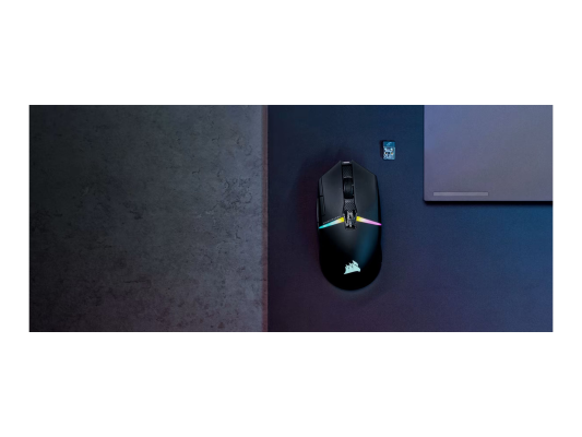 Corsair | Gaming Mouse | NIGHTSABRE RGB | Wireless | Bluetooth, 2.4 GHz | Black