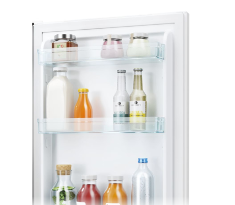 Candy | Refrigerator | CCT3L517EW | Energy efficiency class E | Free standing | Combi | Height 176 cm | Fridge net capacity 186 L | Freezer net capacity 74 L | Display | 39 dB | White