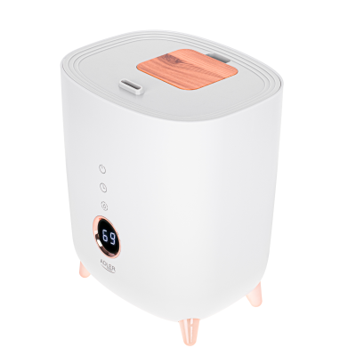 Adler | AD 7972 | Humidifier | 23 W | Water tank capacity 4 L | Suitable for rooms up to 35 m² | Ultrasonic | Humidification capacity 150-300 ml / hr | White