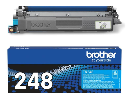 Brother TN-248C / M / Y | Toner cartridge | Greenish-blue