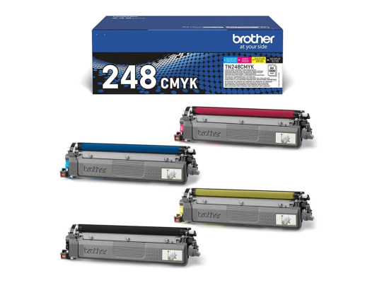 Brother TN-248VAL | Toner cartridge, Value pack with all 4 toners