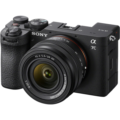 Sony | Full-Frame Camera kit with 28-60mm Lens | Alpha A7C II | Mirrorless Camera Kit | 33 MP | ISO sensitivity (max) 204800 | Wi-Fi | Fast Hybrid AF | Magnification 0.70 x | Viewfinder | CMOS | Black