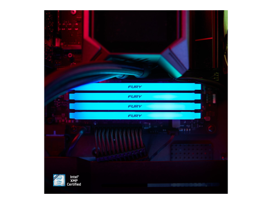 Kingston | FURY Beast RGB | 32 GB | DDR4 | 1600 MHz | PC / server | Registered No | ECC No