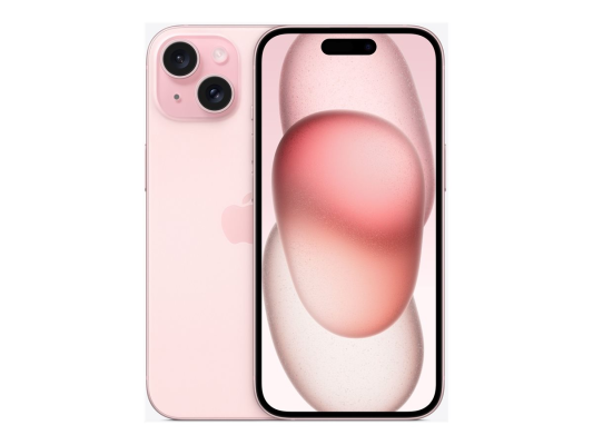 Apple | iPhone 15 | Pink | 6.1 " | Super Retina XDR display | 2556 x 1179 pixels | A16 Bionic | Internal RAM 6 GB | 256 GB | Dual SIM | Nano-SIM and eSIM | 4G | 5G | Main camera resolution 48+12 MP | Secondary camera resolution