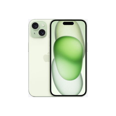 Apple | iPhone 15 | Green | 6.1 " | Super Retina XDR | 2556 x 1179 pixels | A16 Bionic | Internal RAM 6 GB | 256 GB | Dual SIM | 4G | Main camera resolution 48+12 MP | Secondary camera resolution 12 MP | iOS | 17