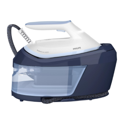 Philips | Steam Generator | PerfectCare PSG6026 / 20 | 2400 W | 1.8 L | 6.5 bar | Auto power off | Vertical steam function | Calc-clean function | Blue / White