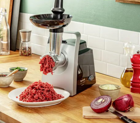 TEFAL | Meat Grinder | NE109838 | Stainless Steel / Black | 1400 W | Number of speeds 1 | Throughput (kg / min) 1.7
