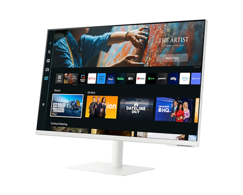 Samsung | 4K Smart monitor M70C with integrated apps | LS27CM703UUXDU | 27 " | VA | 16:9 | 60 Hz | 4 ms | 3840 x 2160 pixels | 300 cd / m² | HDMI ports quantity 1 | White