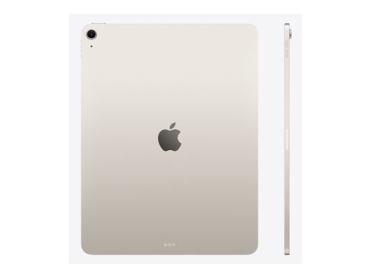Apple | iPad Air | 13 " | Starlight | IPS | 2732 x 2048 pixels | Apple M3 | 8 GB | 128 GB | Wi-Fi | Front camera | 12 MP | Rear camera | 12 MP | Bluetooth | 5.3 | iPadOS | USB-C charging cable