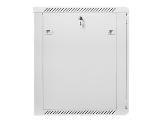Lanberg | Rack cabinet 19" wall-mount 15U / 600x600 (flat pack) with glass door | WF01-6615-10S | Grey